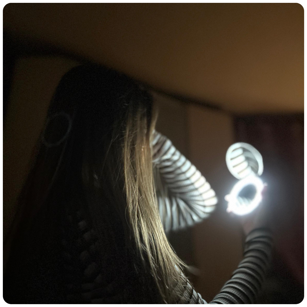 Specchio Ultra-Led regolabile